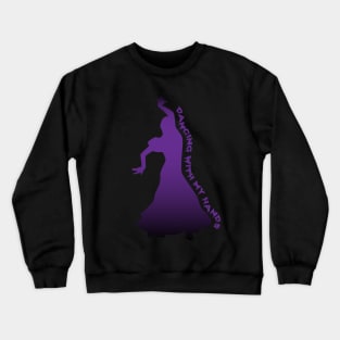 Goth Girl Dancing With My Hands Crewneck Sweatshirt